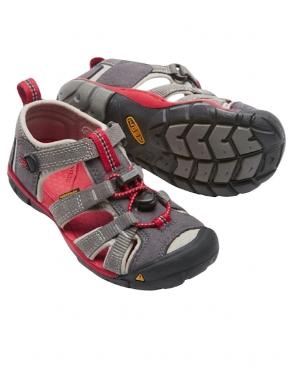 KEEN Seacamp II CNX Water Sandals Gray Red Kids US 5 EU 37 Hiking Shoes
G - Picture 3 of 17